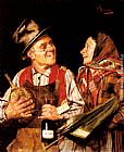 Wine Canvas Paintings - The Wine Merchant